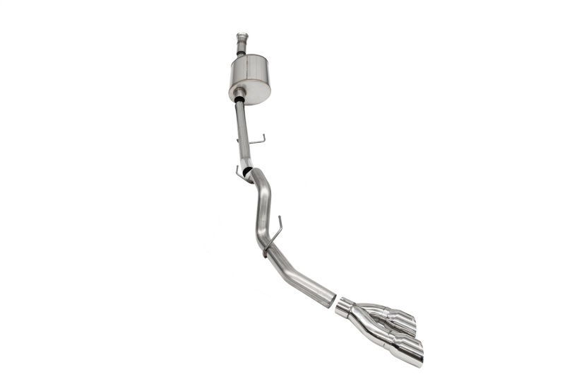 Cadillac Escalade Performance Exhaust - CORSA Performance - Cat-Back Sport Single Side Exit - Polished - `21-`27